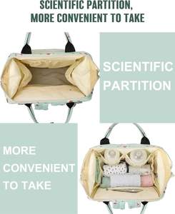 Sac à langer imperméable de haute qualité, imprimé avec des couleurs vives, multi-capacité, pour l'extérieur, pour filles et femmes, échantillon gratuit - Product Image 4