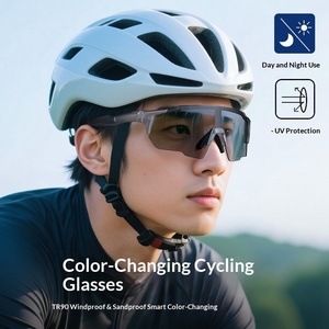 2026 Trending Product Custom Running <strong>Sports</strong> <strong>Sunglasses</strong> for Cycling Integrated Color-changing Cycling <strong>Sports</strong> Glasses - Product Image 3