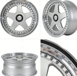 Jantes forgées deux pièces qualité OEM, largeurs personnalisées, ET Track Street <span class=keywords><strong>5x100</strong></span> 5x108 5x112 5x114.3 5x120 5x130 OZ Futura en alliage d'aluminium - Product Image 5