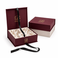 Échantillon Gratuit : Boîtes d'Emballage pour Extensions de Cheveux avec Ruban, Boîte Cadeau de Rangement pour Tissages de Cheveux Humains avec Fermeture en Ruban pour Perruques