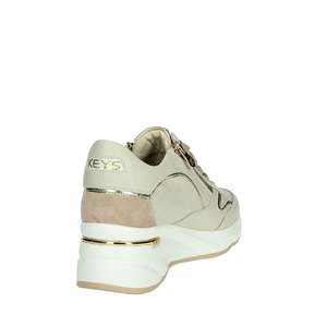 Zapatillas Keys Donna K-10592 Beige Canvas, Zapatos Modernos - Product Image 3