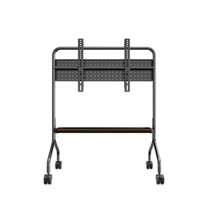 Draagbare rollende tv-<span class=keywords><strong>trolley</strong></span>, geschikt voor tot 40 kg, mobiele tv-wagen met wielen voor 32-65 inch tv's - Product Image 1