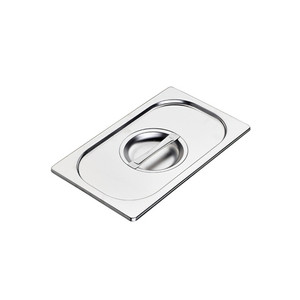 Stainless Steel GN 1/4 Food <b>Pan</b> <b>Lid</b> Inox Inox Macel - Product Image 1