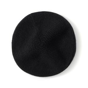 Chapeau d'hiver en cachemire 100% pour femmes, <span class=keywords><strong>de</strong></span> haute qualité, chaud, tricoté, décontracté, bonnet, béret français - Product Image 3