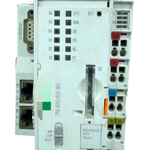 جديد وأصلي 750-8202/025-002 وحدة تحكم PFC200 مع منفذي إيثرنت RS-232 485 للتحكم عن بعد متوفرة في المستودع لبرمجة PLC C - Product Image 1
