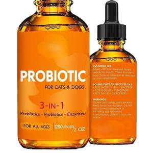 Gouttes de supplément pour animaux de compagnie de marque privée 60ml avec probiotiques pour chat et chien - Product Image 5