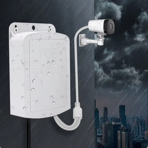 Separador de Señal IP de 10/100 Mbps, Aislado, para Exteriores, Resistente al Agua, con Carcasa de Plástico, POE 48V a 12V 1.2A, para Cámaras de Red IP - Product Image 3