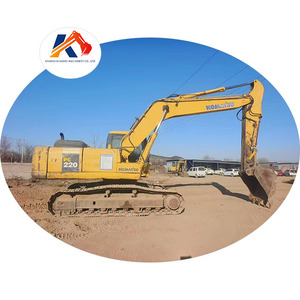 Pelle PC220 d'occasion KOMATSU PC220-7 utiliser moins de temps Original Import Pc210LC Pc220-8 22 tonnes Pelle sur chenilles seconde main - Product Image 1