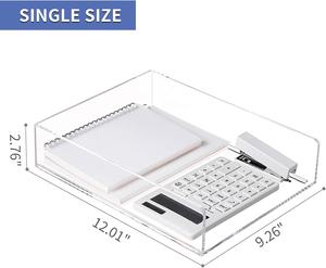 رف مجلات أكريليك شفاف ومخصص ، عرض من النوع المنقسم - Product Image 6