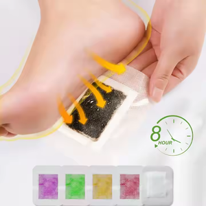 Diep Reinigende Voet Patchs Hydrocolloïde <span class=keywords><strong>Patches</strong></span> Voet Kinoki <span class=keywords><strong>Takara</strong></span> <span class=keywords><strong>Detox</strong></span> Voet Warmer Patch - Product Image 5