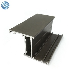 Kính cố định bảng điều khiển Sâu Nhôm hồ sơ U kênh cong văn phòng phân vùng linh hoạt LED Strip chiếu sáng Cửa sổ nhôm hồ sơ - Product Image 3