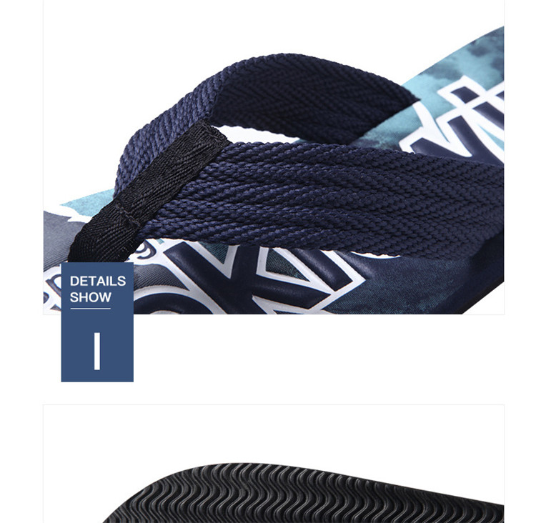 2021 Good Price Printed Mens Slippers Wholesale Outdoor Indoor Summer Beach Casual Non-slip Sandals Shoes Men Flip Flops