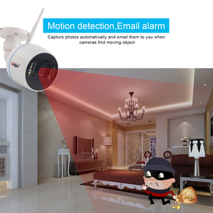 Wifi nvr với 7 inch màn hình được xây dựng trong pin poe kit 2mp 2ch wifi bullet ip camera an ninh hệ thống hoàn chỉnh nvr hồng ngoại đêm - Product Image 6