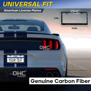 Cadre de plaque d'immatriculation de voiture standard américaine pour Bmw Toyota Ford Chevrolet Tesla Jeep Vw Honda Mercedes Ohc - Product Image 5