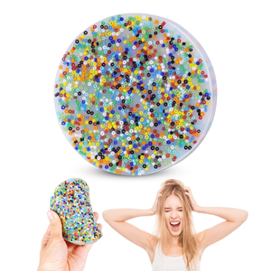 Almohadillas de Silicona Reutilizables para Aliviar la Ansiedad y el Estrés, Juguetes Sensoriales Extraíbles para TDAH - Product Image 1