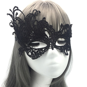 Maschera in Pizzo per Adulti, Mezza Faccia, Accessorio per Feste in Maschera e Halloween, Vendita Calda - Product Image 1