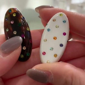 New Wholesale European Style Candy Color Rhinestone <strong>Acetic</strong> <strong>Acid</strong> Hair Clip for Women Girls Fashion Geometric Hairpins Jewelry - Product Image 1