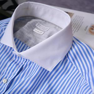 Chemises habillées formelles pour hommes avec logo personnalisé, 100 % lin, chemises décontractées à manches longues respirantes pour l'été, OEM ODM, directement de l'usine - Product Image 3