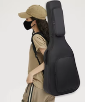 Custom Logo 36/38/42inch Oxford Zipper Waterproof Softback Folk Guitar & Electronic Organ Instrument Case YY-03 Guangdong China
