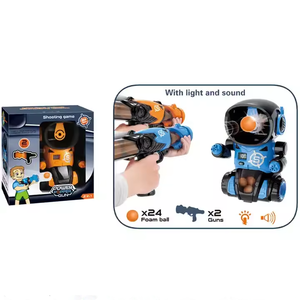 2025 New <span class=keywords><strong>robot</strong></span> điện tử mềm Bullet Gun đồ chơi bắn súng EVA softball scoreboard Light-Up tính năng bền vật liệu nhựa - Product Image 6