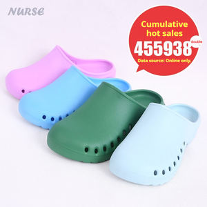 H & U ospedale impermeabile EVA lavoro medico dentista medico medico Clogs scarpe donna/uomo Logo personalizzazione accetta - Product Image 4