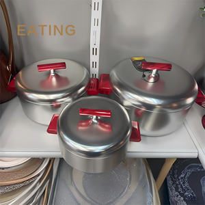 <span class=keywords><strong>EL</strong></span> Factory Direct Muselina 1L + 2L + 3.5L Juego de calentadores de alimentos de lujo Contenedor de alimentos 3PCS Calentador de alimentos aislado Cazuela para Ramadán - Product Image 2