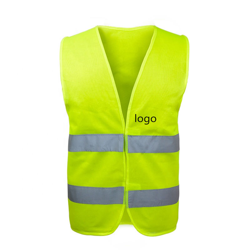 Veste de sécurité de construction haute vis pour hommes, gilet de sécurité avec rayures réfléchissantes, vêtement de travail