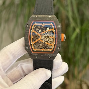Factory-customized logo Carbon Fiber 67-02 Ultra-thin 7.8mm Top Quality 35g Men's <b>Waterproof</b> Automatic Mechanical <b>Watch</b> - Product Image 1