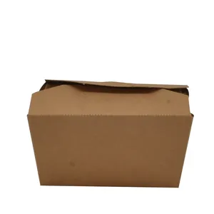 Disposable Take Away Recycle With Curry Container And Bottle Set Accessories Cute For Nurses Office Kraft Paper Lunch Boxes