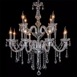 Lampadario Moderno di Lusso in Vetro Dorato Creativo, Adatto <span class=keywords><strong>per</strong></span> <span class=keywords><strong>Soggiorno</strong></span> e Sala da Pranzo - Product Image 4