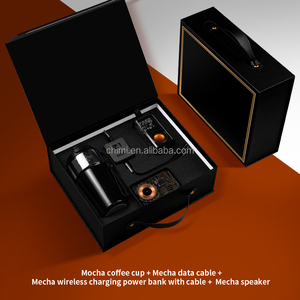 Tùy Chỉnh Sang Trọng Khuyến Mại Cốc Cà Phê + Cáp USB + Loa + Ngân Hàng Điện Kinh Doanh Doanh Nghiệp Hợp tác Năm Mới Bộ Quà Tặng Với Logo - Product Image 4