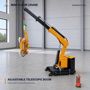 Grúa Móvil Contrapesada de Servicio Pesado de 900 kg, 90 °   Plataforma Giratoria para Trabajos de Elevación en Almacenes - Product Image 1