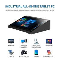 Tablet PC F6APL 10.1 Inci Intel J3455 Quad Core 4GB RAM 64GB Penyimpanan Windows 11Pro Layar Sentuh IPS Komputer Industri
