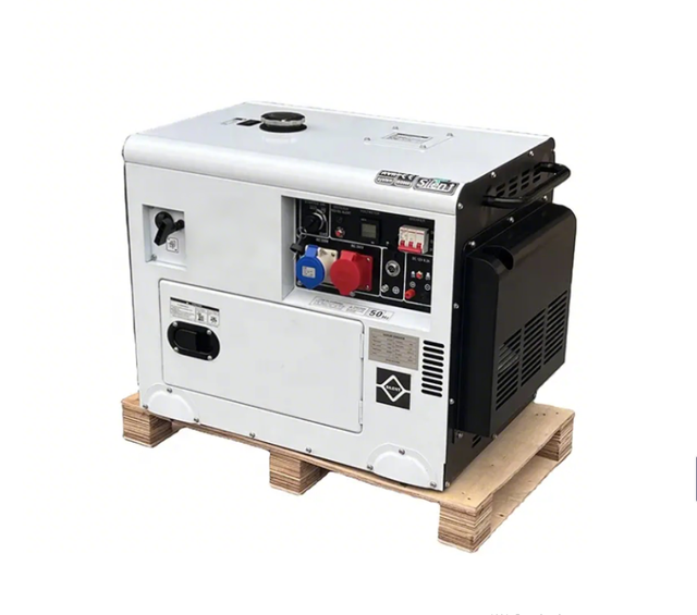 Portable 3kva-15kva Diesel Generator Silent Type 110V/220V/380V 50HZ/60HZ 3 Phase Worry-Free Travel Electric Silent Generator
