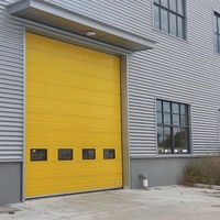 Porte sectionnelle industrielle électrique automatique homologuée CE