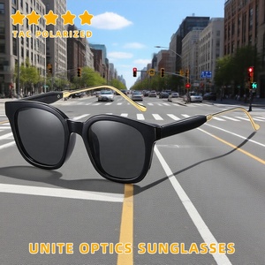 Trung Quốc OEM nhà sản xuất bán buôn Chất lượng cao biểu tượng tùy chỉnh người đàn ông phụ nữ lớn khung vuông phân cực UV400 kính mát cho lái xe - Product Image 2