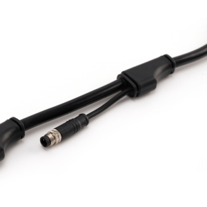 ข้อต่อไฟฟ้าทองแดงแบบ Y ชนิดกันน้ำ IP67 300V พร้อมปลอกหุ้ม <span class=keywords><strong>PVC</strong></span> 10A แบบตัวผู้ตัวเมีย สำหรับไฟส่องสว่าง ลดราคาพิเศษ - Product Image 1