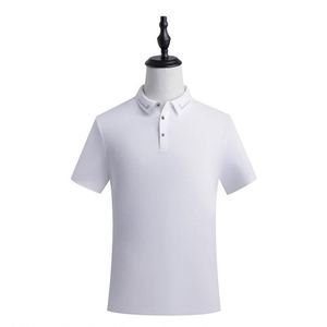 Design OEM Golf Clothing Blank Casual Polo-Shirt Sublime Big Size Ice Silk Personal Logo Men's Polo Shirt Pour Homme - Product Image 3