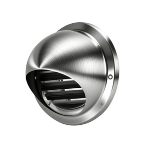 Hefengxing Ventilation Hood 304 Stainless Steel Outdoor Air Outlet Rainproof Insect Net Wall Mount Screw Fixing - Product Image 1