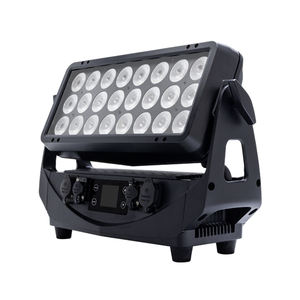 AOPU 24X20 W RGBW 4 en 1 IP65 Luz de lavado de pared arquitectónica 600W LED Ciudad Luz estroboscópica para exteriores Cabeza móvil Lihgt para construcción - Product Image 4