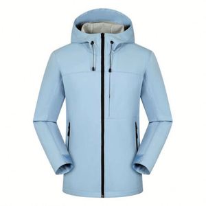 Design High Soft Stretched Fabric Sport Outdoor <b>Jacket</b> Windproof Breathable Waterproof with Zipper Closure Comfortable Outwear - Product Image 1