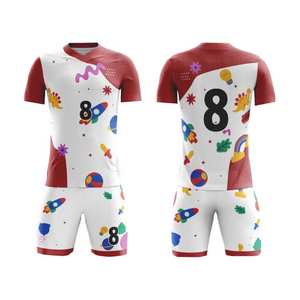 Conjunto de Entrenamiento de Fútbol Personalizado al por Mayor para Hombre, Ropa Deportiva de Fútbol OEM con Ropa Deportiva Personalizada para Equipos de Fútbol, Incluye Camisetas, Pantalones Cortos y Conjuntos - Product Image 3