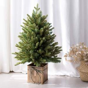 Mini Árbol de Navidad de Mesa con Luces LED y Base Fina para Decoración del Hogar y Escritorio, Artículos de Decoración Navideña - Product Image 4