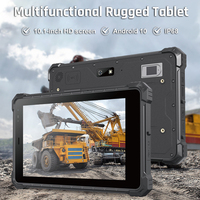 Tablet Android Industrial de 10 pulgadas Android Ip68 Tablet Pc 10000Mah 450Cd Touch Rugged Tablet Pc con huella dactilar Nfc