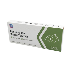 Felv kháng nguyên nhanh chóng Kit kiểm tra cho filine mèo chăm sóc Vật Nuôi Thú Y kiểm tra thẻ Cassette Kit cho vật nuôi chăm sóc sức khỏe phát hiện bệnh - Product Image 1