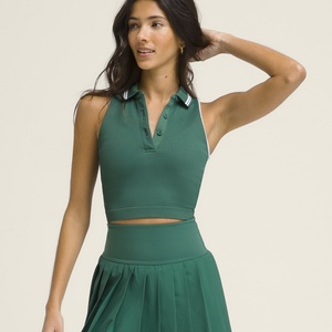 Débardeurs de sport pour femmes, personnalisables avec logo, en coton et polyester respirants, pour l'été et le tennis - Product Image 5