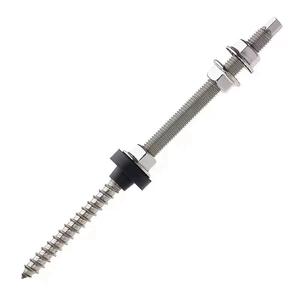 Outils de quincaillerie, fixations, boulons de suspension pour montage de panneaux solaires sur toit, acier inoxydable, boulons de suspension <span class=keywords><strong>silencieux</strong></span> pour climatisation centrale - Product Image 5