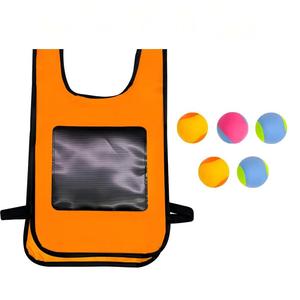 Yuglow Kids Sticky Ball Vest <strong>Dodgeball</strong> Throwing Game Parent-Child Interactive Toy for Kindergarten Outdoor Play - Product Image 6