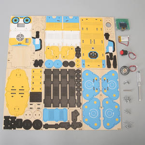 Juguete <span class=keywords><strong>de</strong></span> Madera DIY Tech Little Creation con IA, Interacción Humano-Computadora, Robot Inteligente, Experimento Científico, Control por Voz, 0-3 Meses - Product Image 2