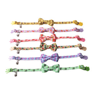 Amigo New Pet Products Vegetable Series Eggplant Tomato Potato <strong>Bow</strong> <strong>Triangle</strong> Scarf Cat Collar - Product Image 4